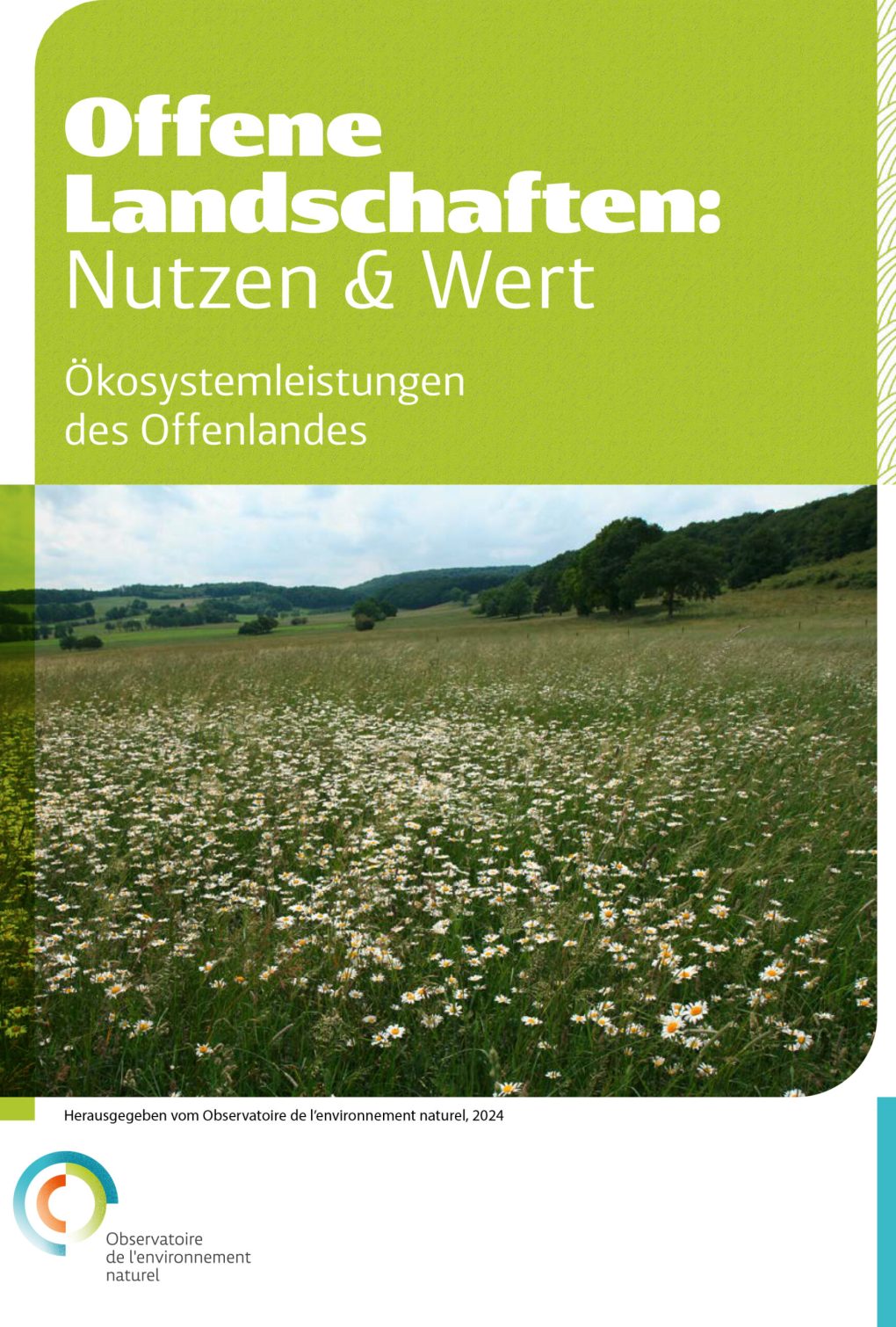 Offene Landschaften : Nutzen und Wert