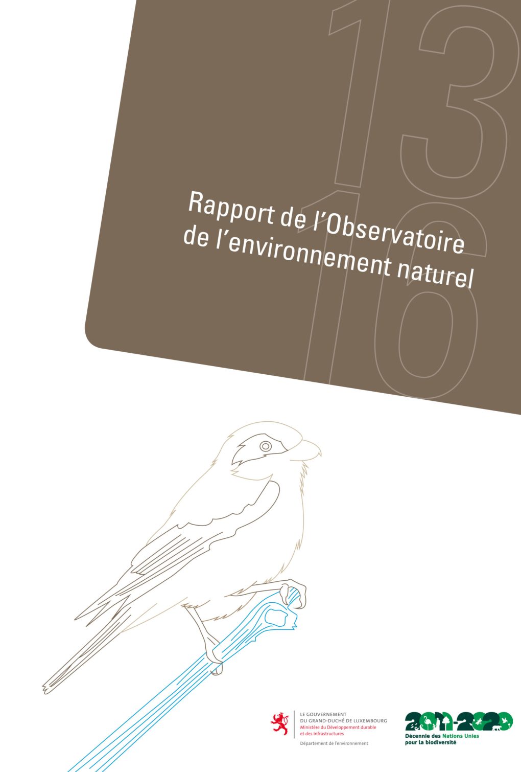 Rapport de l'Observatoire de l'environnement naturel 2013 - 2016